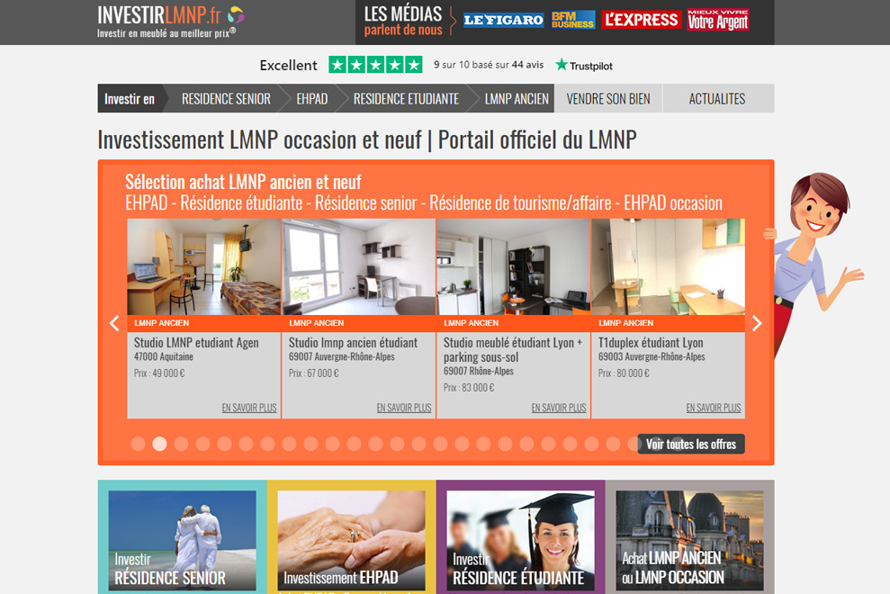 Investir LMNP, investissement locatif