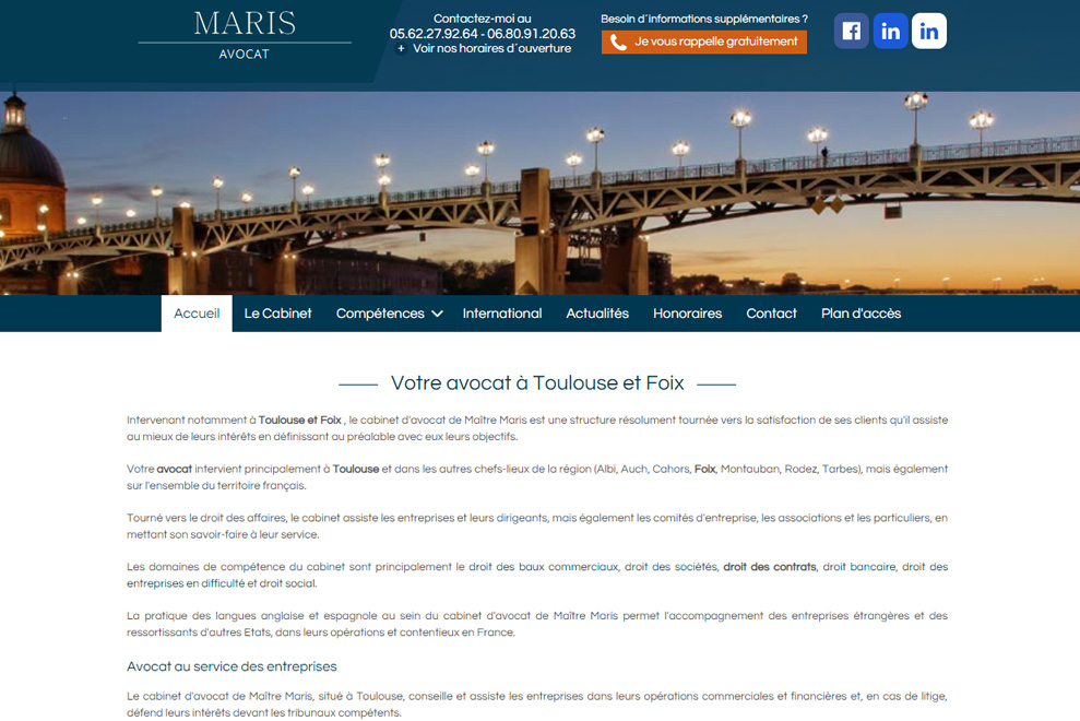 M Jean-Barthélémy Maris, avocat droit immobilier