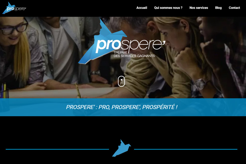 Prospere, management de projet