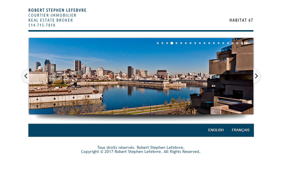 Robert Stephen Lefebvre, agent immobilier