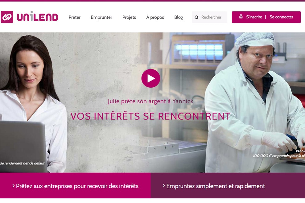 Unilend, prêts participatifs