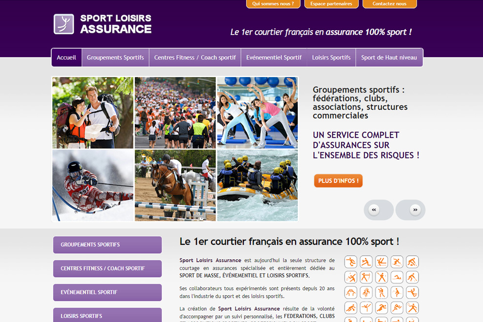 Sport Loisirs Assurance, courtage d’assurance