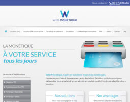 Web monétique, terminal de paiement électronique