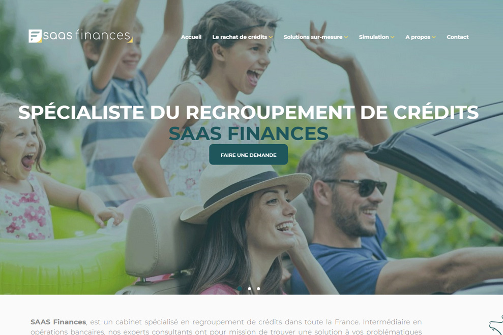 Saas Finances, regroupement de crédits