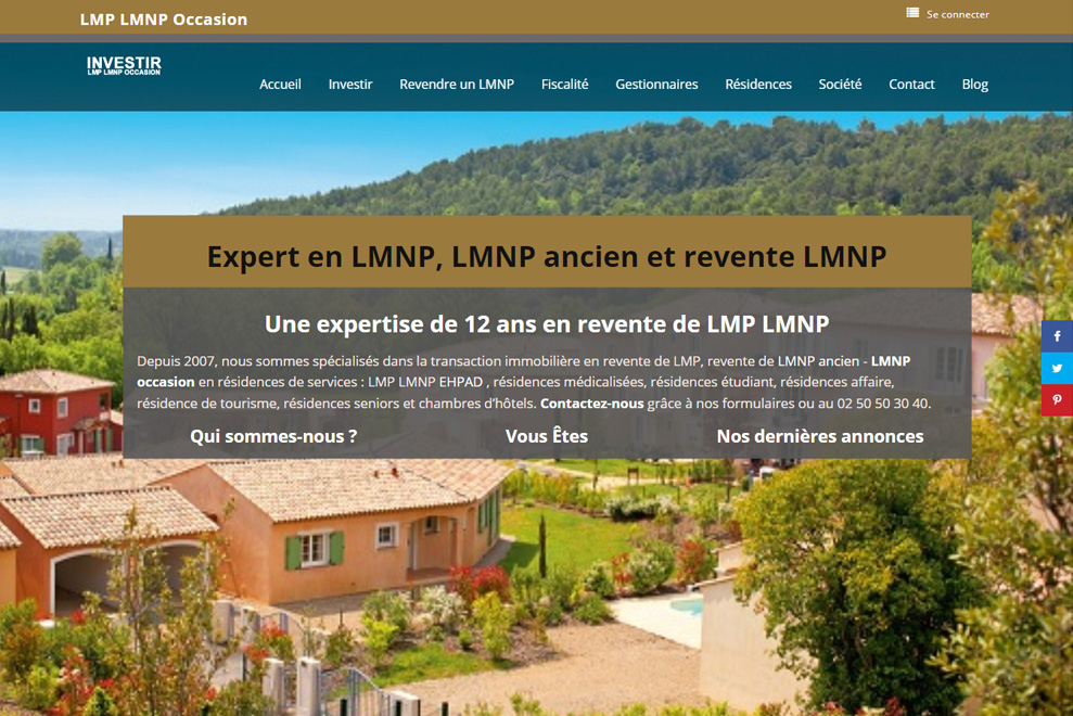 Investir en LMNP occasion, investissement locatif