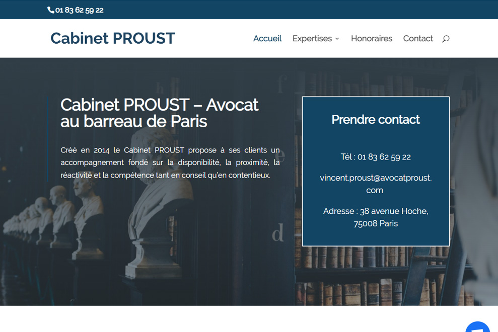 Cabinet Proust, avocat en droit commercial et immobilier à Paris