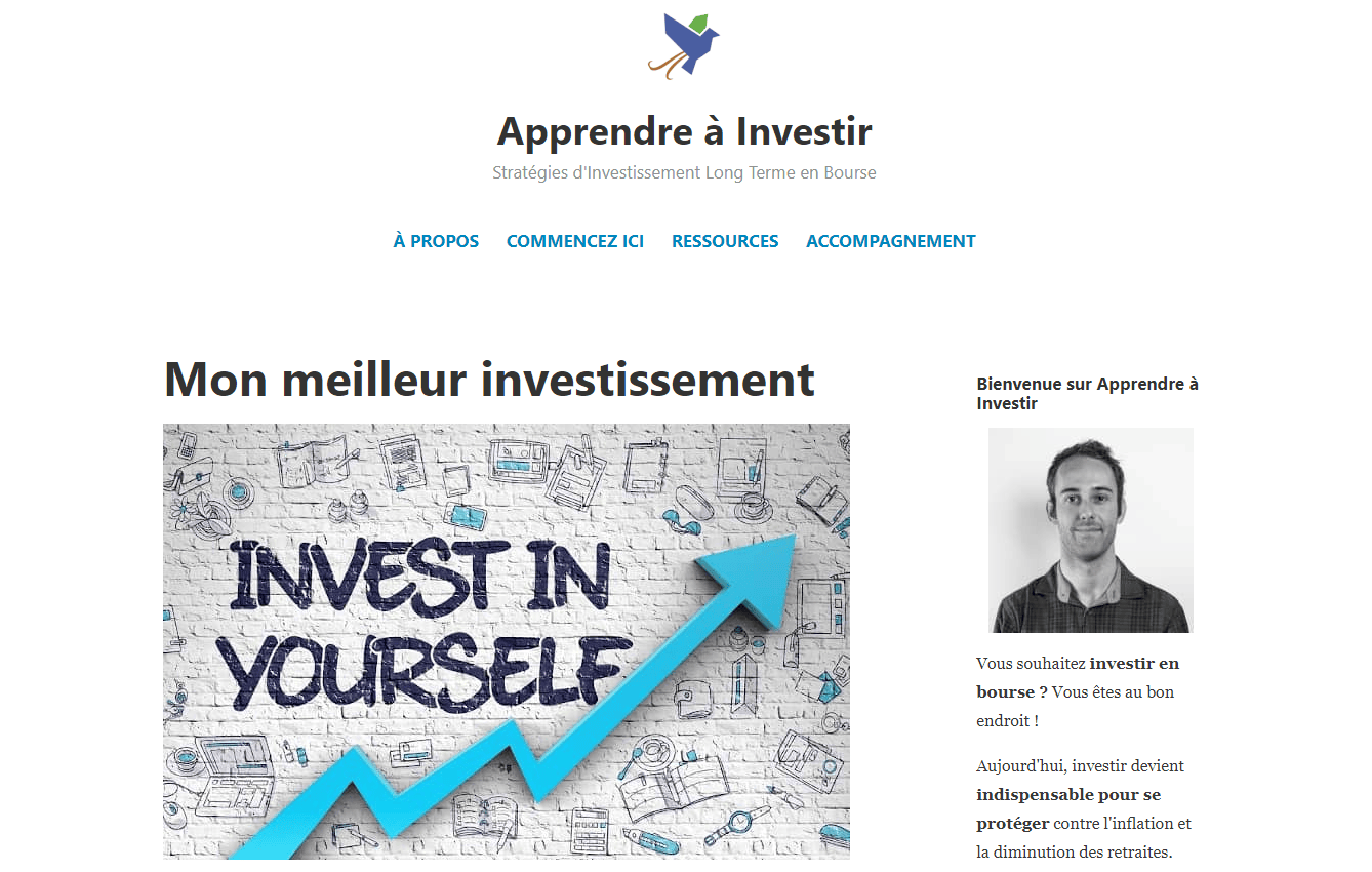 Apprendre à Investir, blog sur l’investissement en bourse