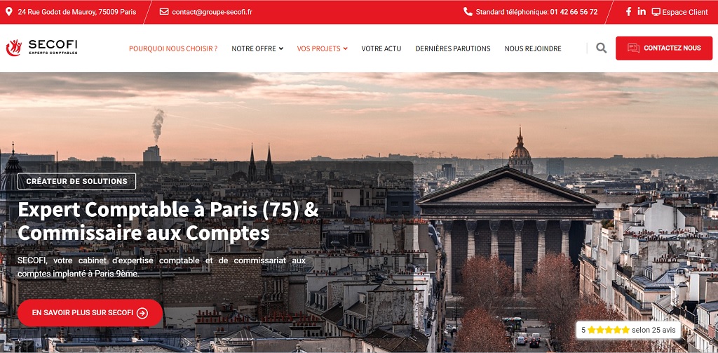 SECOFI, expert-comptable
